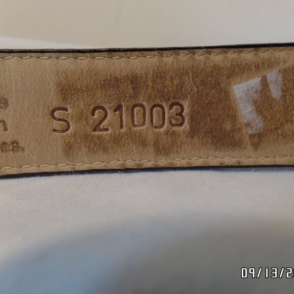 Brighton Women's Greco-Roman Leather Belt Museum Collection S21003 Beautiful Blk - Picture 12 of 16